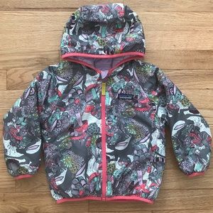 Patagonia puff ball 3T reversible hooded jacket